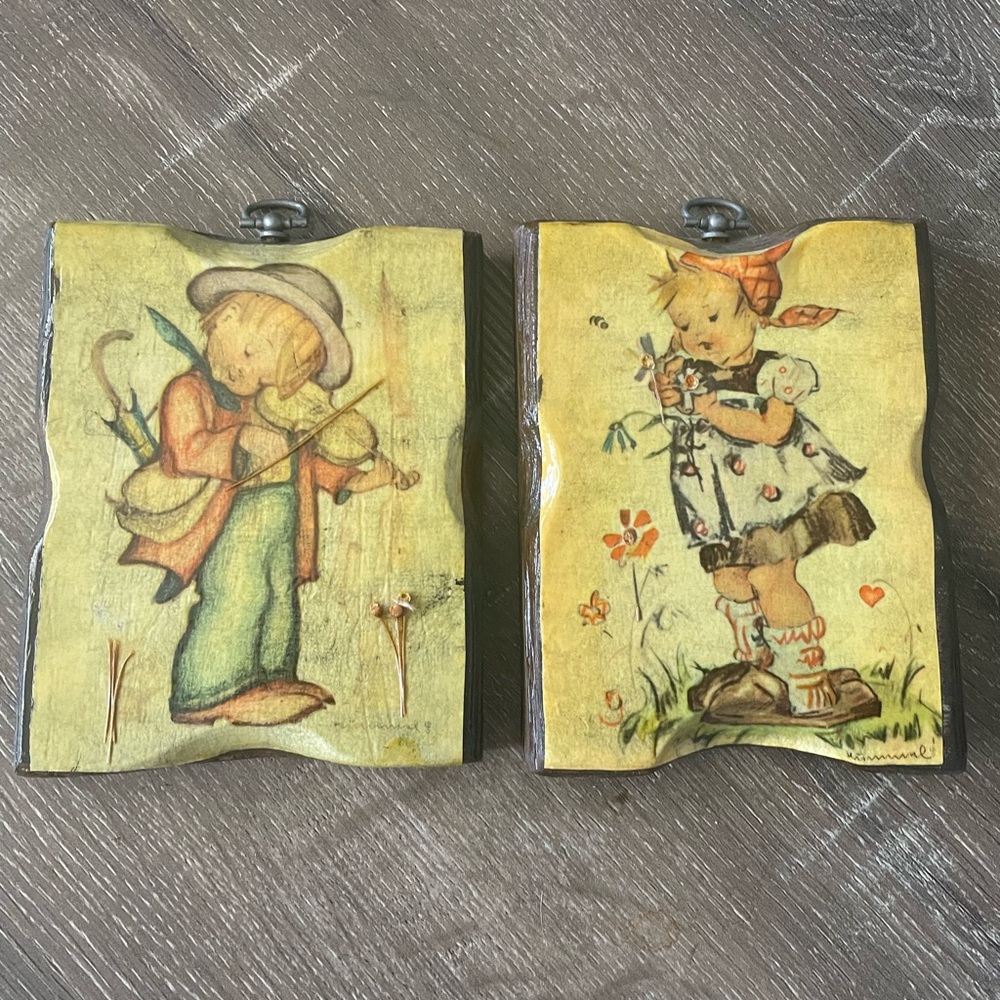 Vintage Hummel Wall Hangings